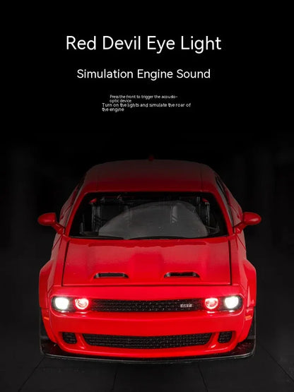 Diecast Model Car 1:32 of Dodge Challenger Hellcat