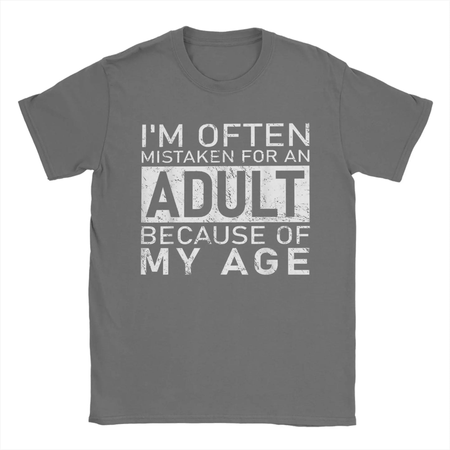 Mistaken for an Adult Mens Graphic Tee