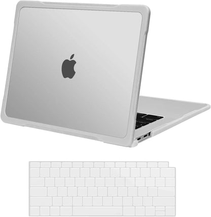Hard Shell Coloured Laptop Case with Keyboard Cover (for MacBook)