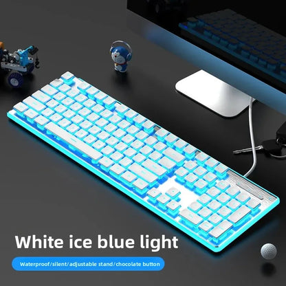 Ultra-Thin Silent Wired Mechanical Keyboard