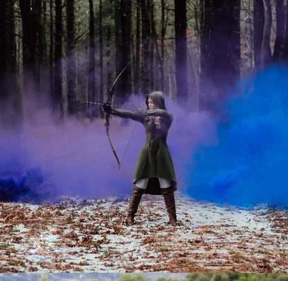 Medieval Mysterious Women's Costume Cloak