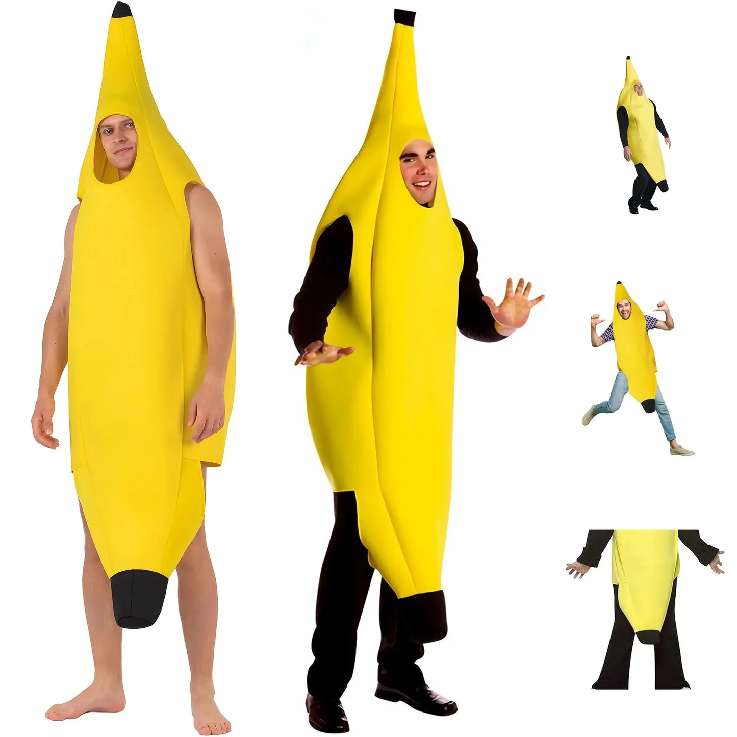 Kids & Adult Banana Funny Costume