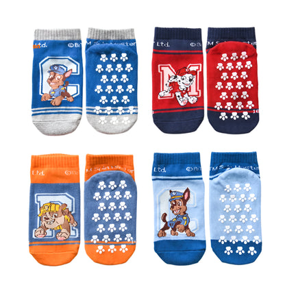 Kids Anti-Slip Floor Socks  of Paw Patrol (4 pairs)