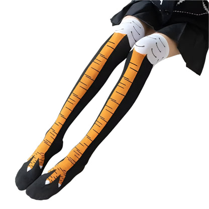 Funny Chicken Leg Adult Socks