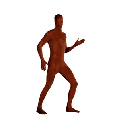 Colourful Adult Zentai Costume Bodysuit