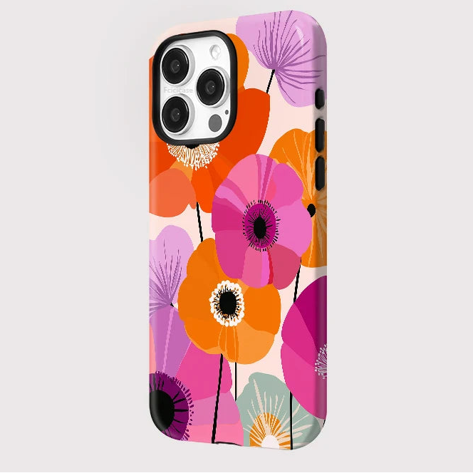 Colourful Poppies Phone Case (for iPhone)