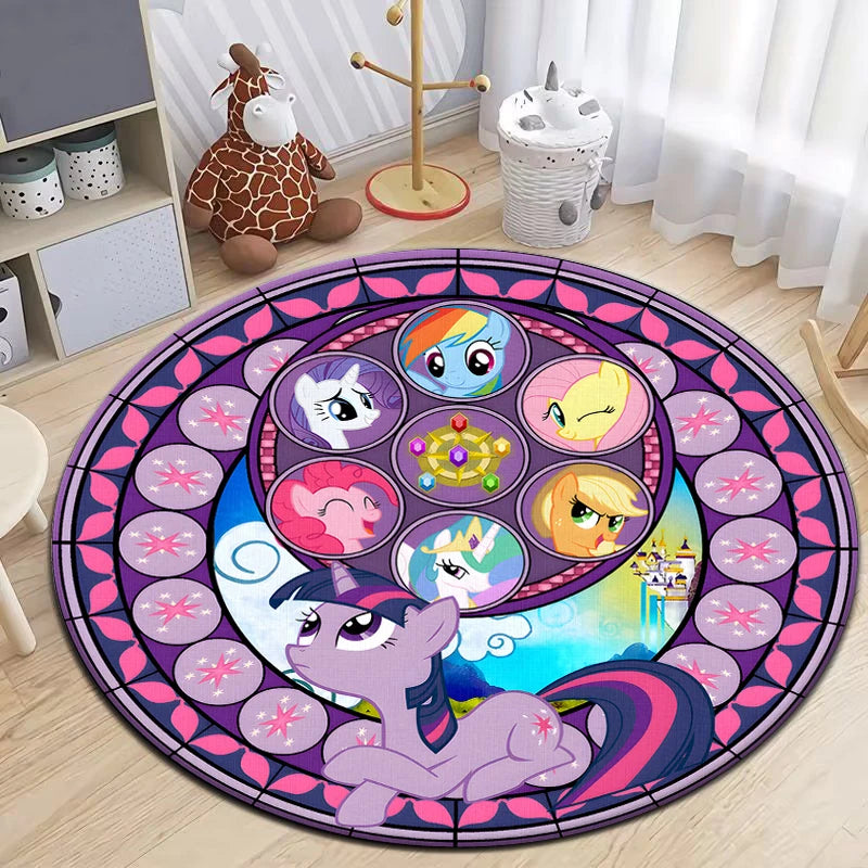 My Little Pony Printed Round Rug