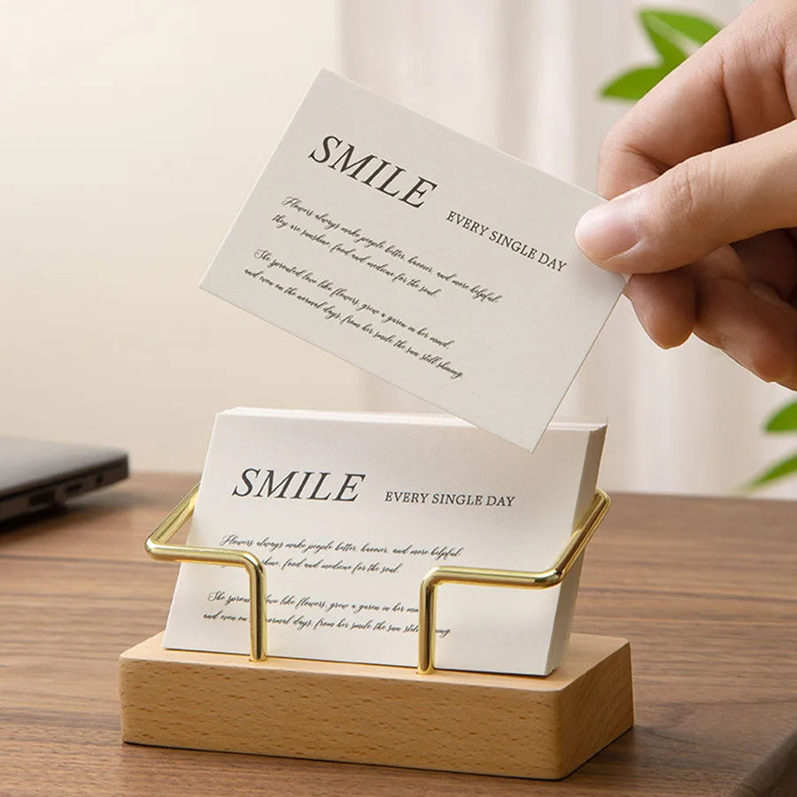 Desktop Business Card Holder