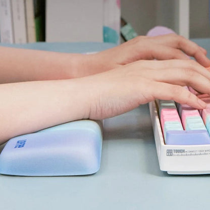 Rainbow Marshmallow Wrist Rest by Lofree