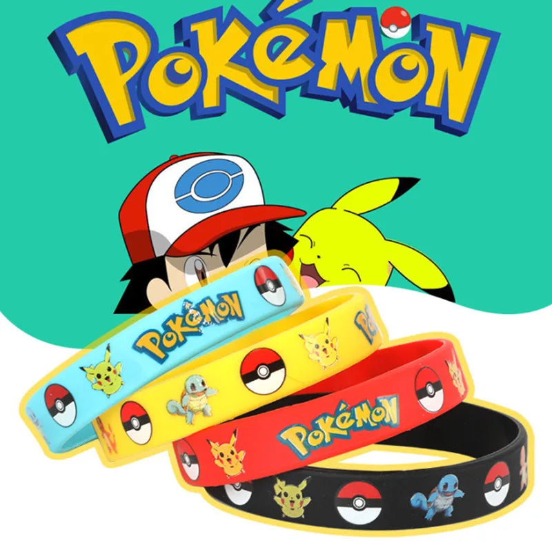 Pokémon Silicone Wristbands (12pcs)