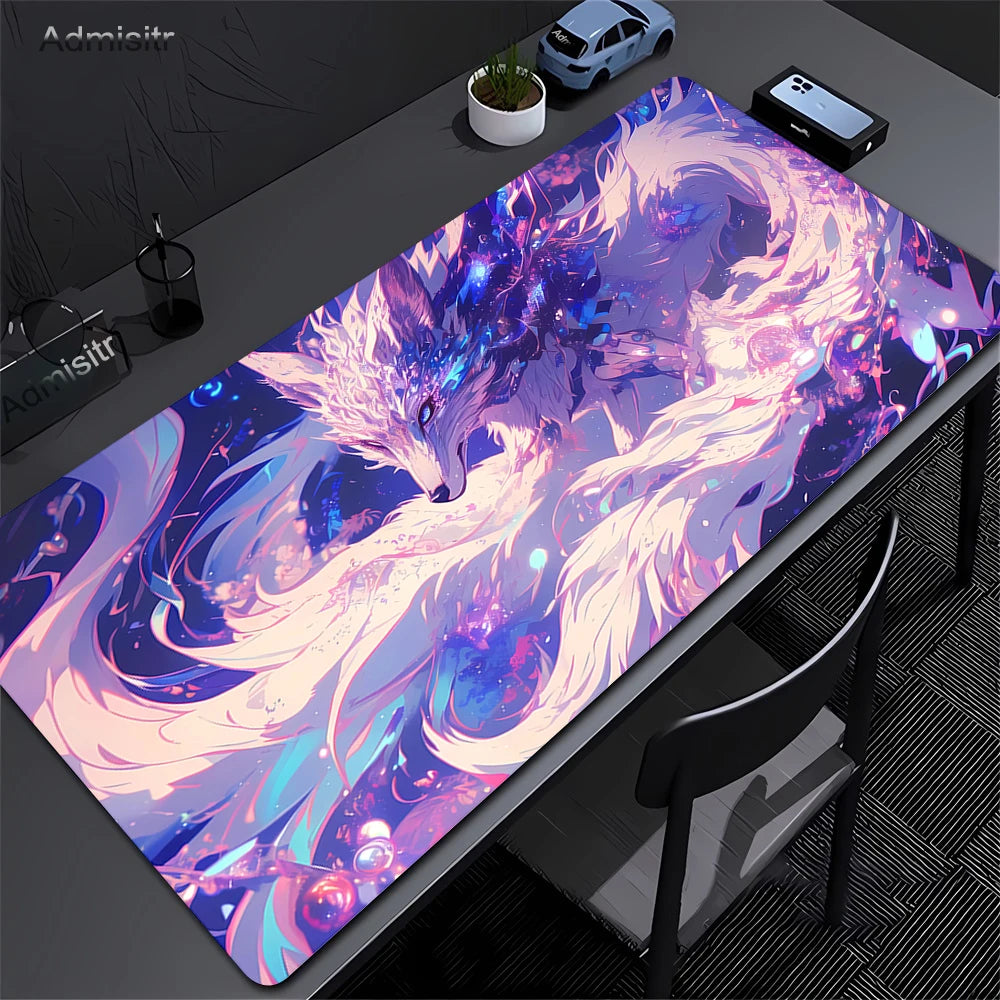 Mythical Fox Landscape Desk and Keyboard Mat