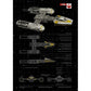 Space Ship Canvas Wall Art Prints of Star Wars Machines