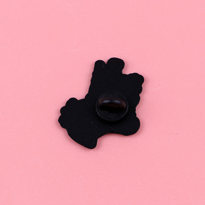 Pidgeon Threats Funny Enamel Pin
