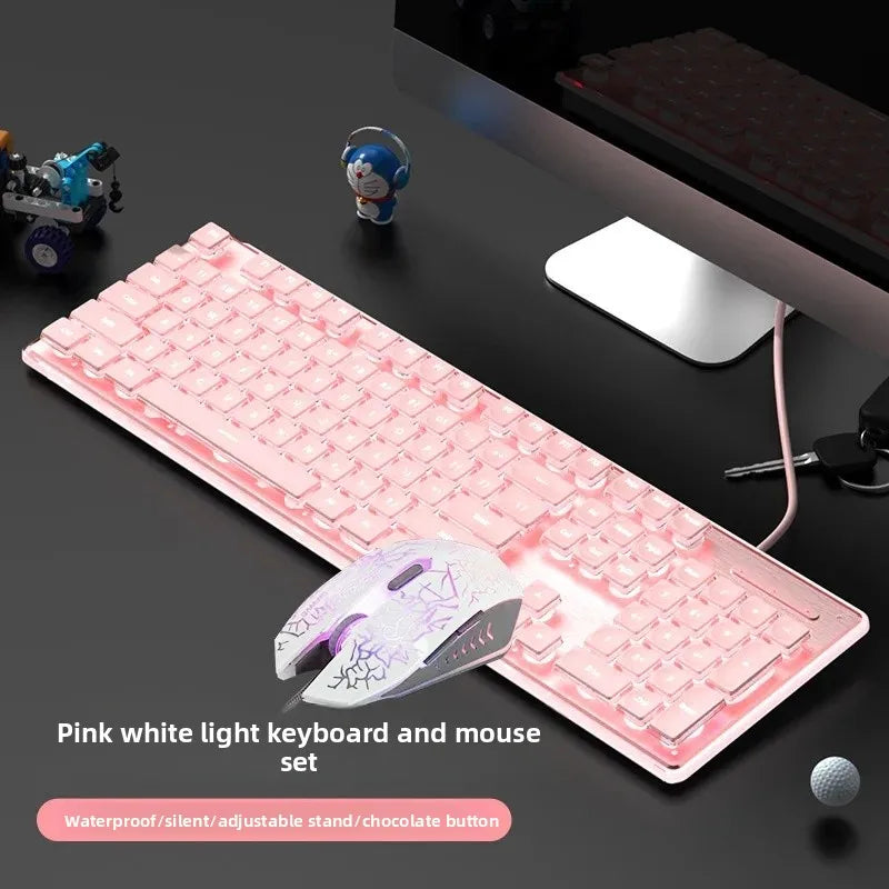 Ultra-Thin Silent Wired Mechanical Keyboard