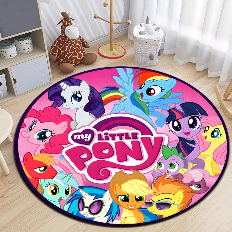 My Little Pony Printed Round Rug