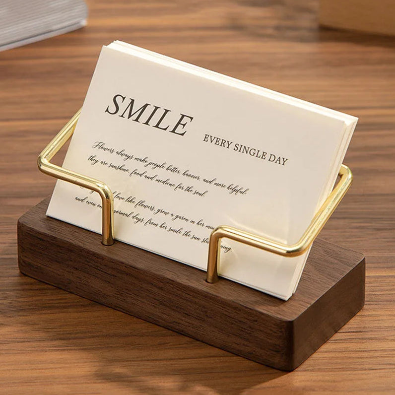 Desktop Business Card Holder