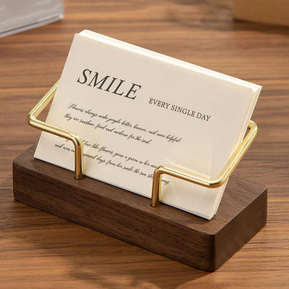 Desktop Business Card Holder