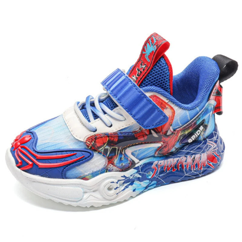 Light-Up Spidey Kids LED Sneakers