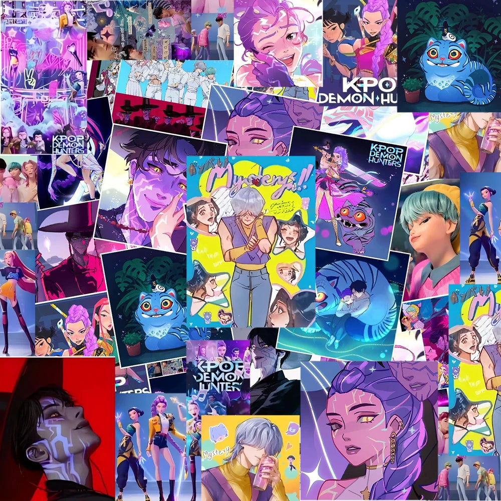 Sticker Decals of K-Pop Demon Hunters