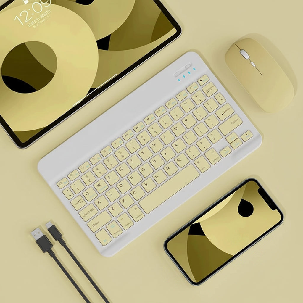 Pastel Magnetic Tablet Keyboard