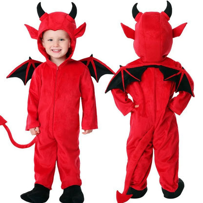 Kids Costume of Red Demon Devil