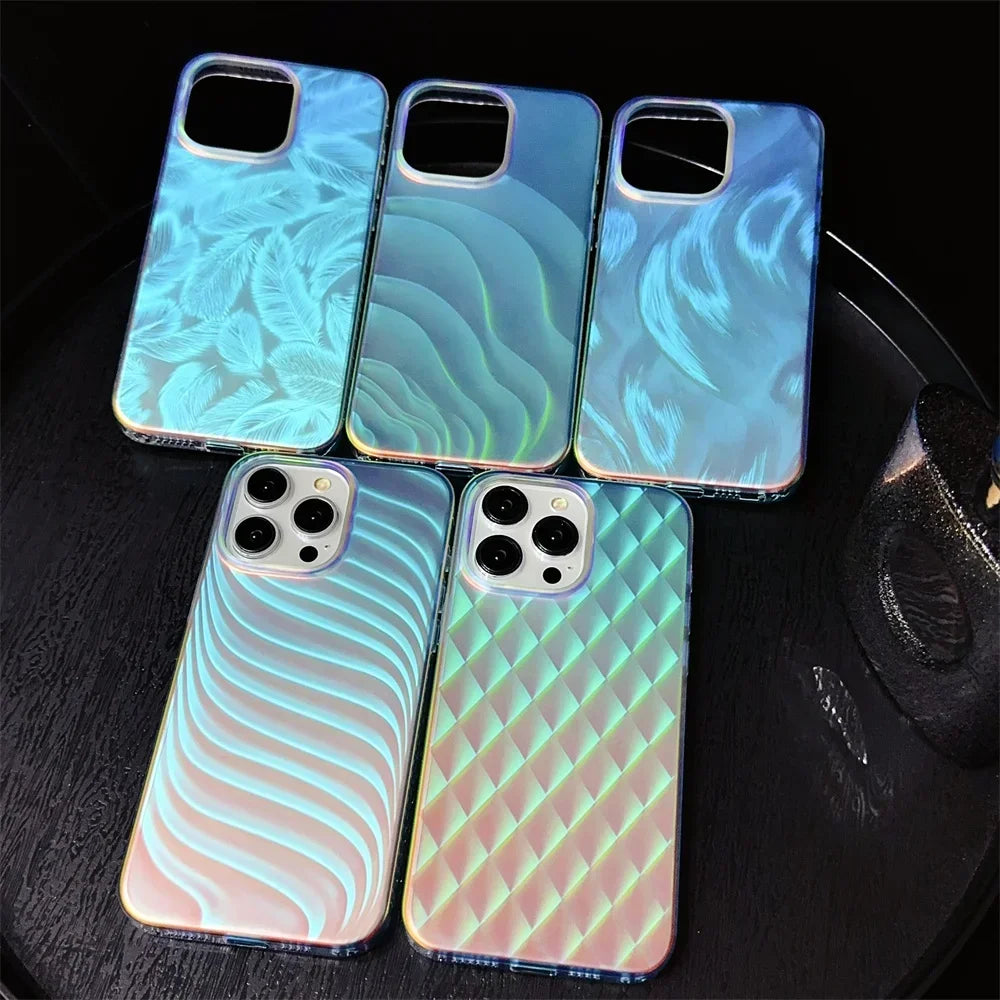 Laser Pattern iPhone Case