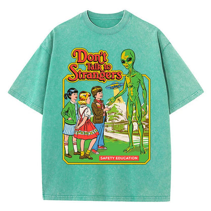 Don't Talk to Strangers Women's Graphic Tee