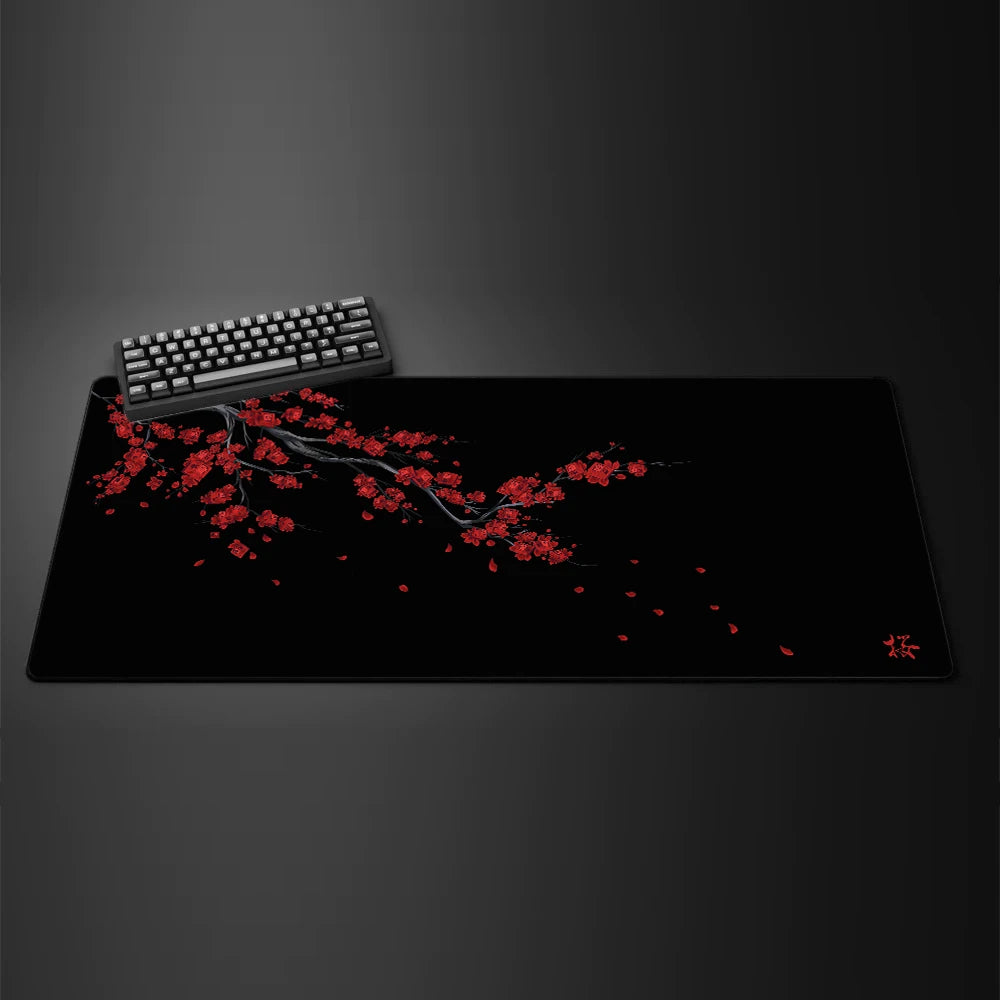 Sakura Cherry Blossom Gaming Computer Mat