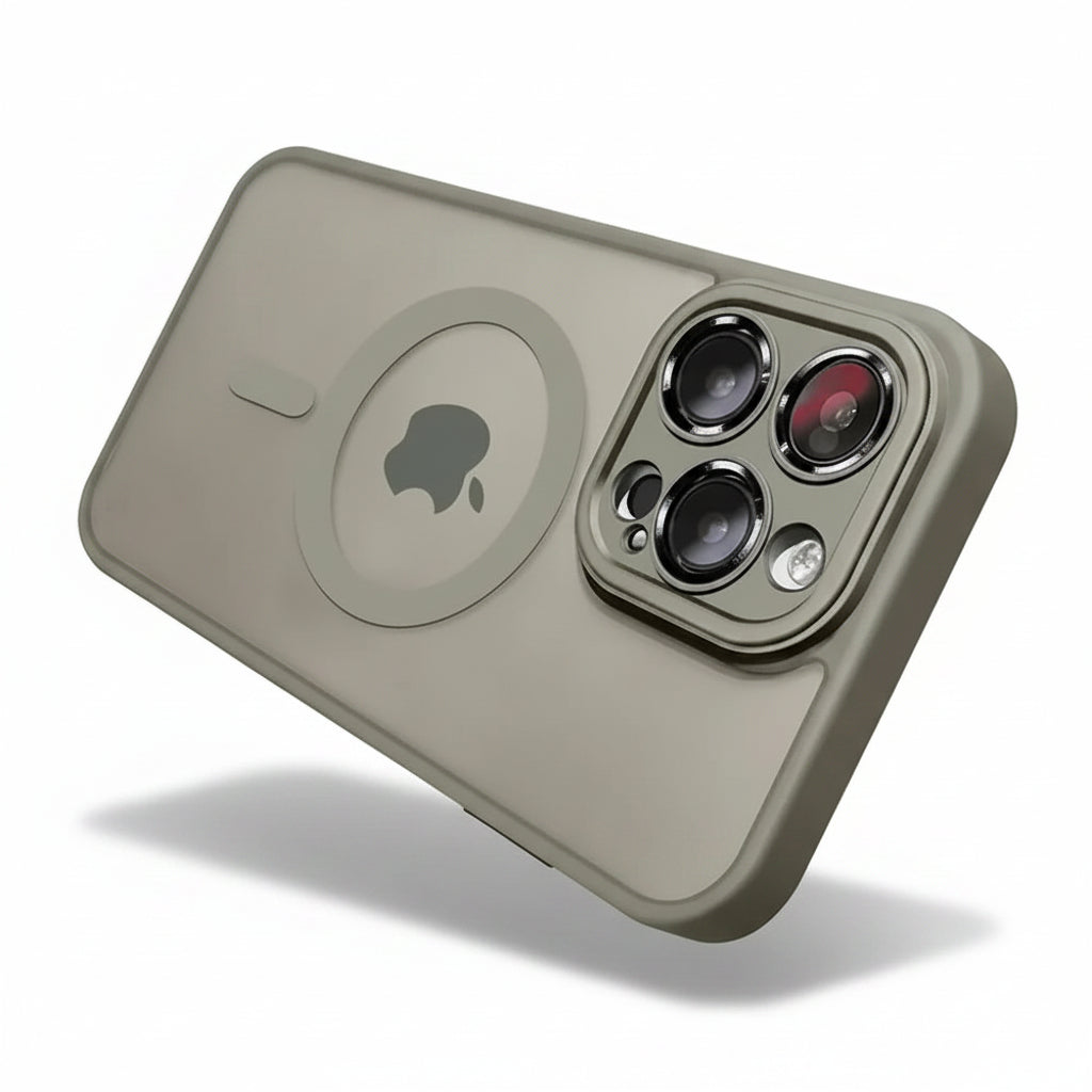 Lens Protection Translucent Phone Case (for iPhone)