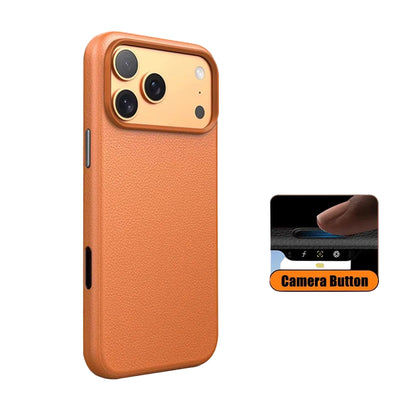 Luxury PU Leather Magnetic Case (for iPhone)