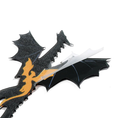 Dragon Bookmark with Tassels Inspired by Fourth Wing