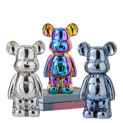 Shiny Bear Home Décor Figurine 17/27cm
