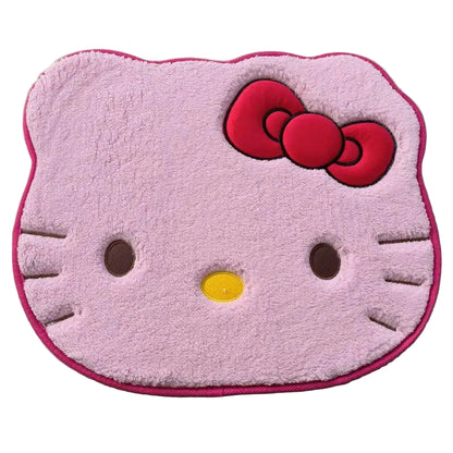 Plush Bath Mat or Floor Mat of Hello Kitty