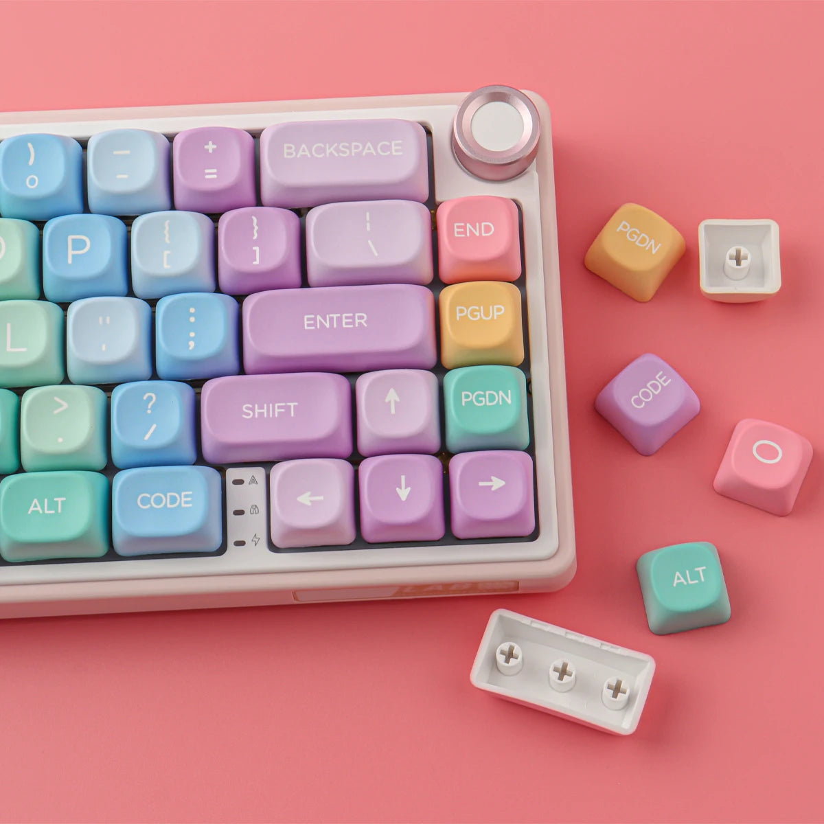 Colourful Gummies PBT Keycaps (126 Keys)