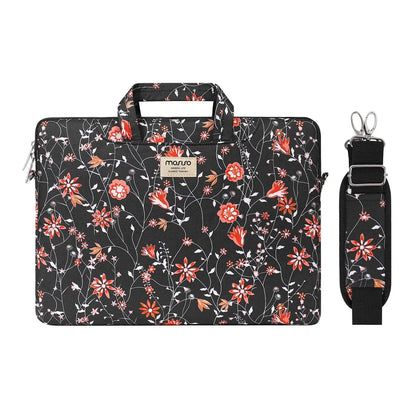 MOSISO Printed Laptop Shoulder Bag – 13–17.3 Inch