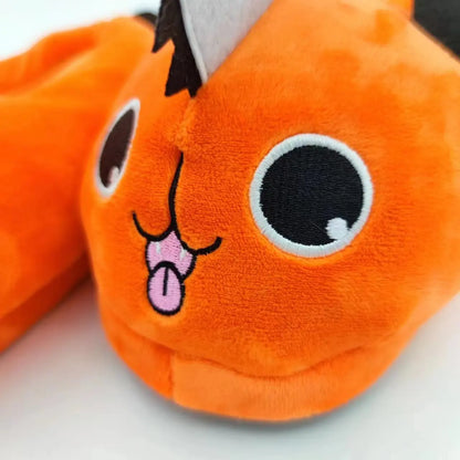 Novelty Adult Slippers of Pochita