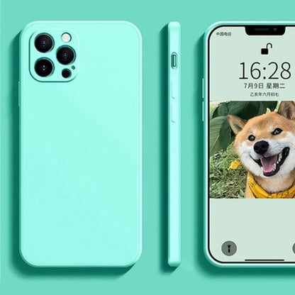 Luxury Liquid Silicone Shockproof iPhone Case - iPhone 11 Models