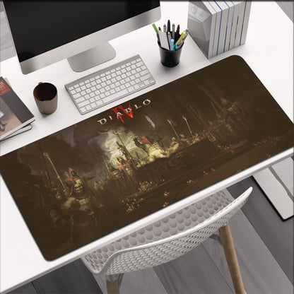 Anti-slip Computer Desk Mat of Diablo