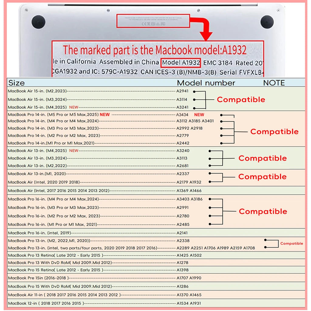 Snap-On Protective Laptop Case (for MacBook)