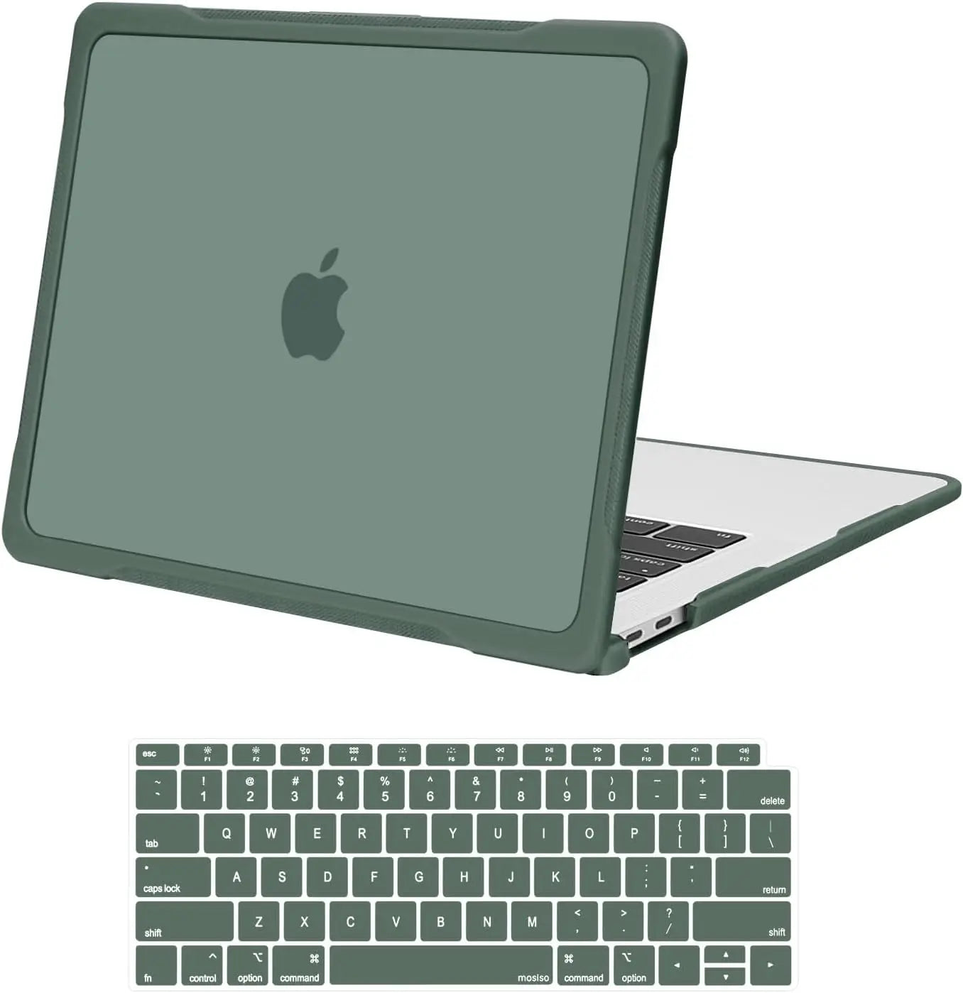 Hard Shell Coloured Laptop Case with Keyboard Cover (for MacBook)