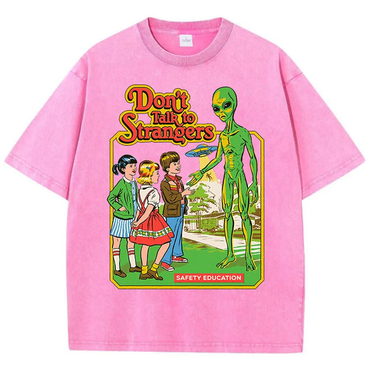 Don't Talk to Strangers Women's Graphic Tee