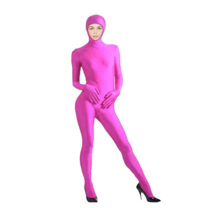 Colourful Adult Zentai Costume Bodysuit