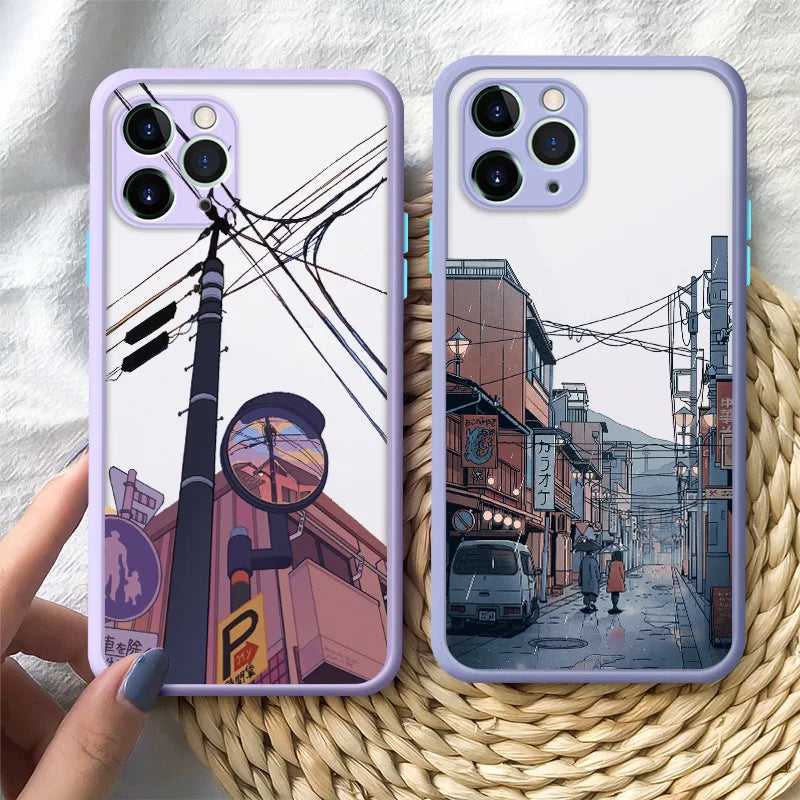 Asian Landscape Cityscape Phone Case (for iPhone)