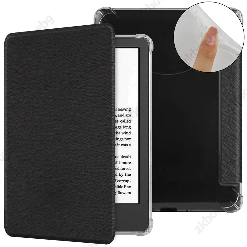 Silicone Back Smart Case for Kindle Paperwhite