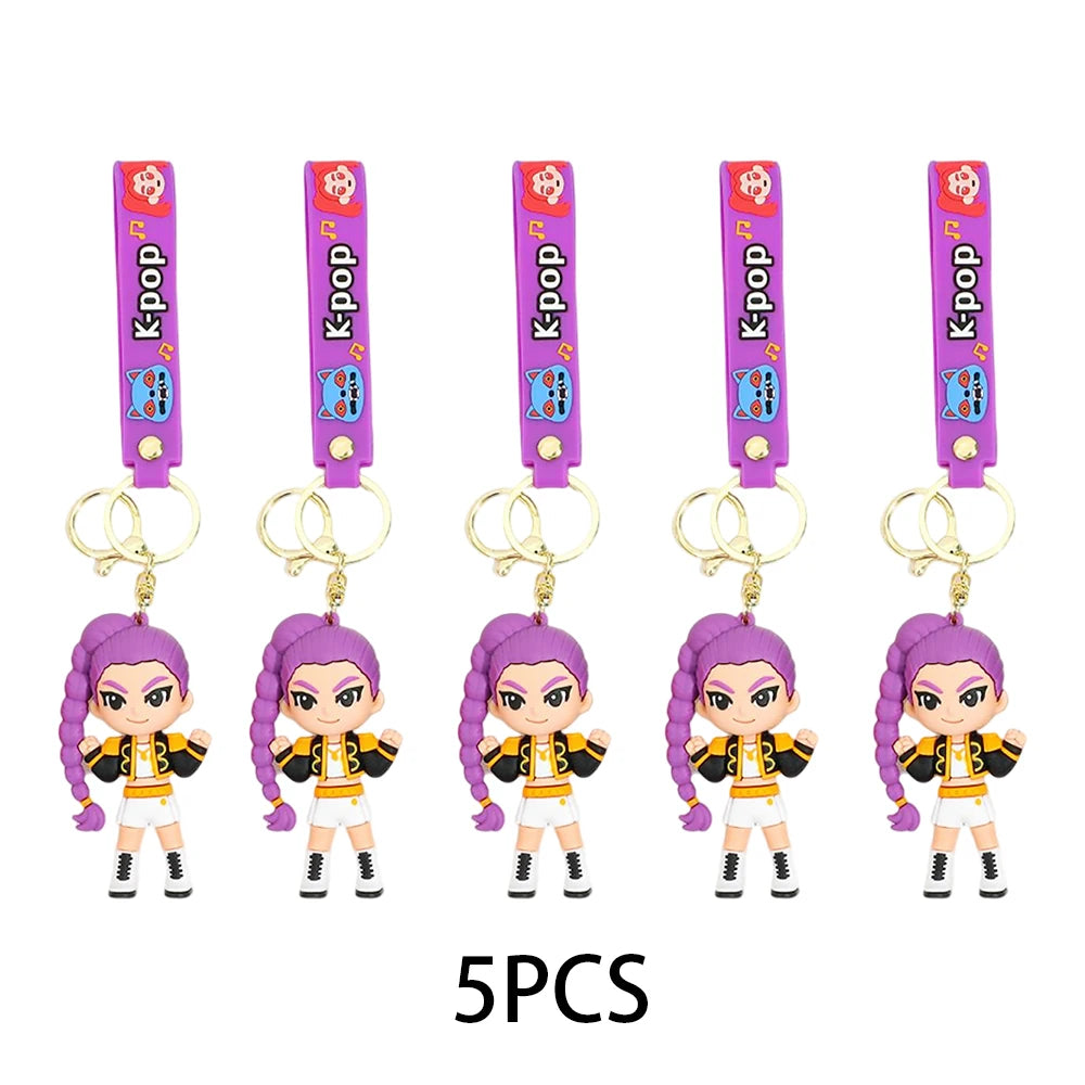 K-POP Demon Hunters Keychains