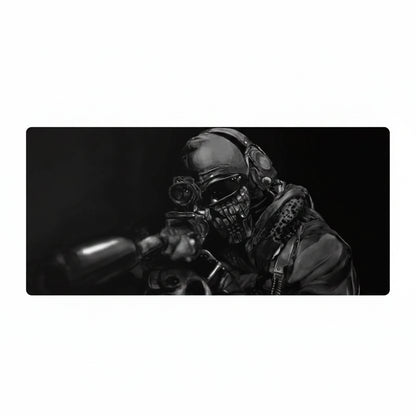 Tactical Soldier Computer Desk Mat