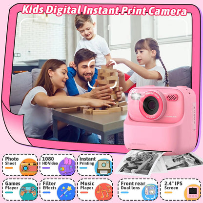 Kids Instant Camera 1080P HD by Amorus