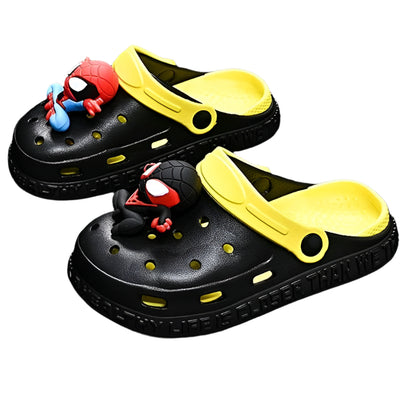 Kids Anti-Slip Slide Shoes with 3D Spiderman
