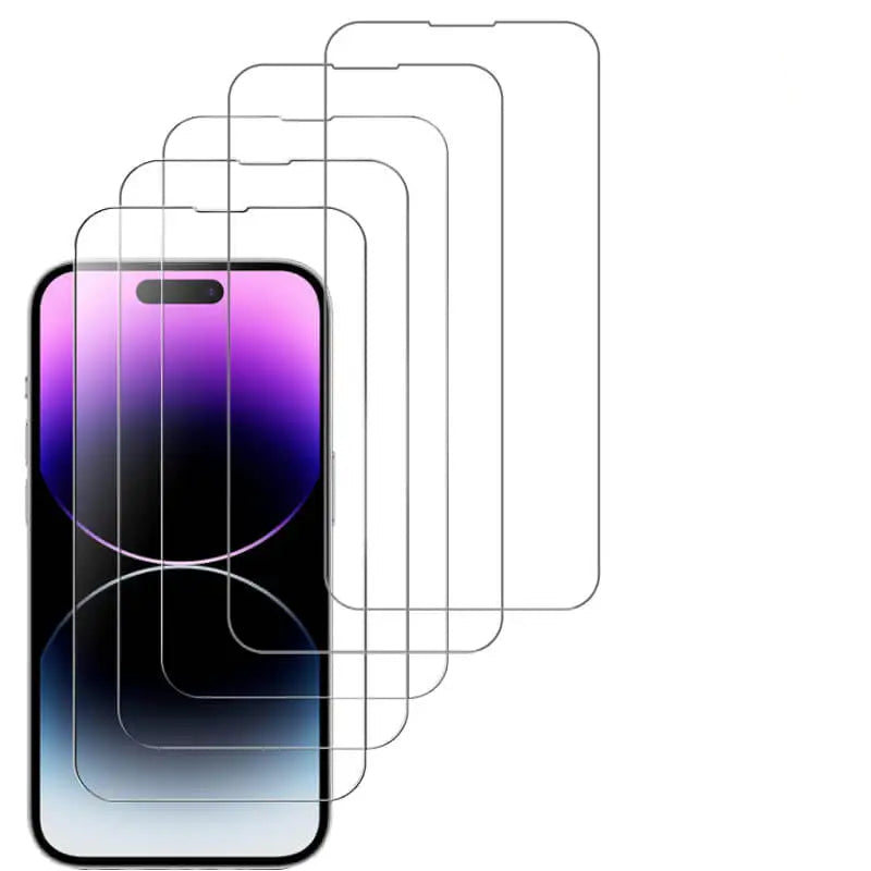 Tempered glass screen protectors for iPhone