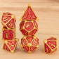 Dungeons and Dragons Metal Dice Set